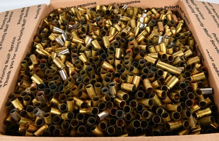 44 Lbs Of Mixed .40 S&W Empty Brass Casings