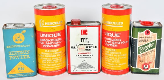 Hercules Unique, Pyrodex, black rifle powder