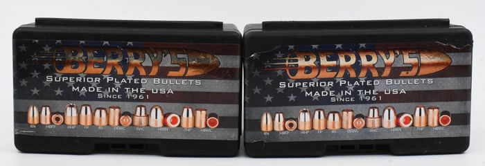 500 Count of Berry's 9mm 124 Grain Bullet Tips