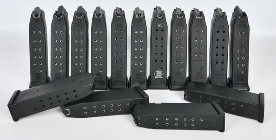 (15) Glock 21, 21F Gen 4 .45 ACP 13 round Magazine