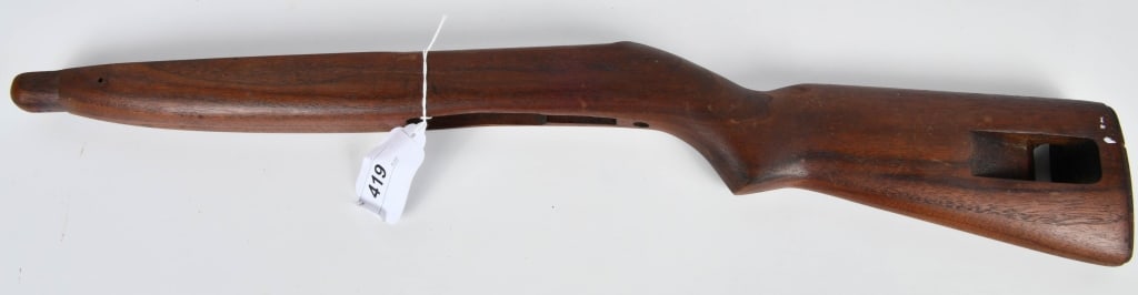 M1 30 Carbine Wood Replacement Stock: Appears in overall Good Condition Fits M1 Carbines