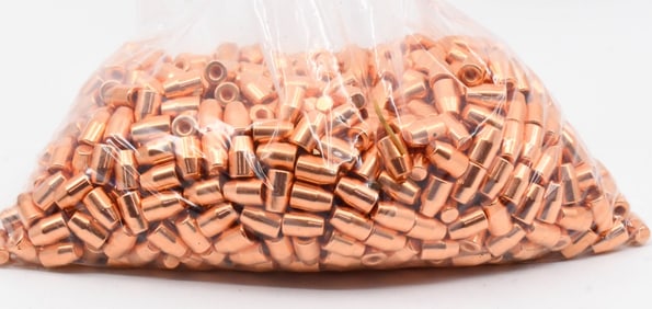 1000 Count Of Berry's 9mm 124 Grain Bullet Tips