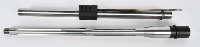 (2) Stainless barrels