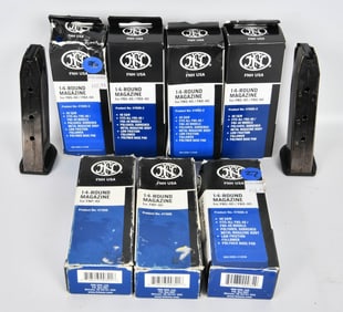 (9) Various FNH USA .40 caliber magazines as