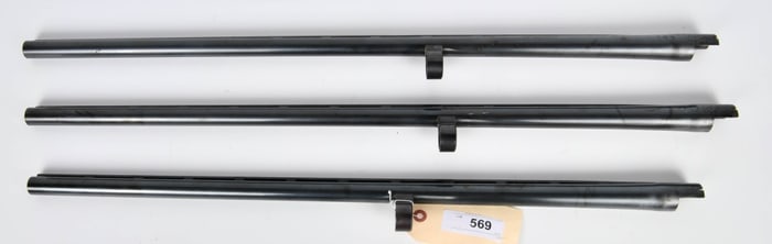 (3) various vented rib barrels