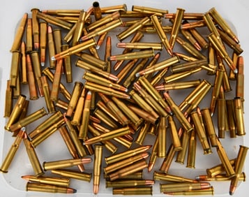 90 Rds Of .30-30 Win & 40 Empty Brass Casings