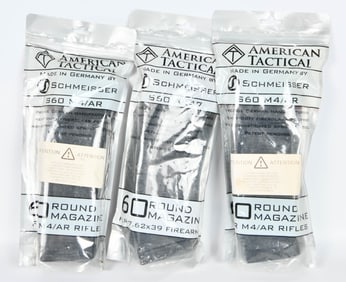 (3) ATI Schmeisser 5.56 .223 AR15 60 rd mags