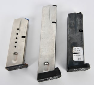 3 Smith & Wesson 69 Metal Magazines