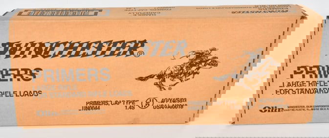 5000 Count Case of Winchester Large Rifle Primers
