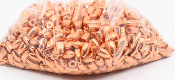 1000 Count Of Berry's 9mm 115 Grain Bullet Tips