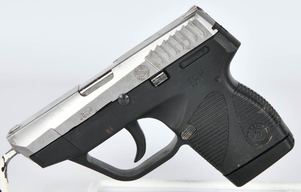 Taurus TCP PT738 Semi Auto Pistol .380 ACP: Up next is a Taurus TCP PT 738 Semi Auto Pistol Chambered in .380 ACP, It Comes With One 6 Round Magazine, Overall Appears in Good Pre-owned Condition. More from the internet below: The PT-738 Taurus 