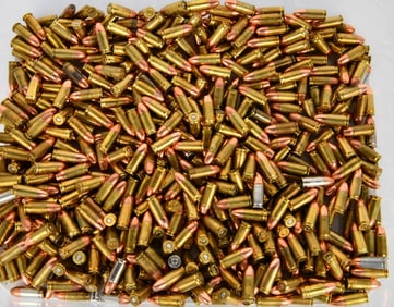 500 Rounds Of Mixed 9mm Luger Ammunition