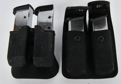 4 Magazines for .45 and two Mag Pouches