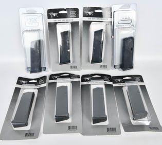 (8) Glock G19 9x19 Factory Magazines in Package,