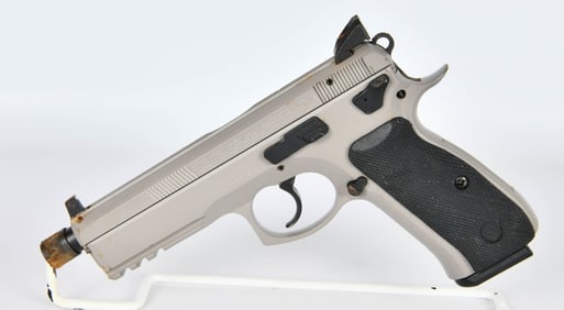 CZ 75 SP-01 Tactical Urban Grey Suppressor-Ready
