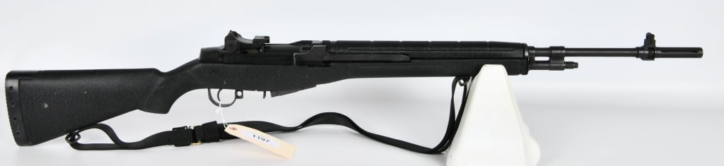 Springfield Armory M1A Semi Auto Rifle .308: Up Next We Have a Springfield Armory M1A Semi Auto Rifle Chambered in .308 Win, Comes With One Magazine, Nylon Sling, and Appears in Excellent Condition.