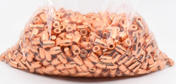 1000 Count Of Berry's 9mm 124 Grain Bullet Tips