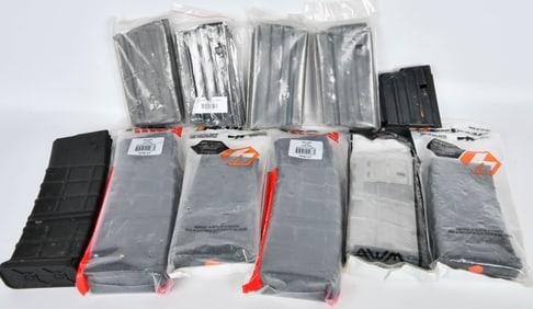 11 various 7.62 x 51 Magazines some new in