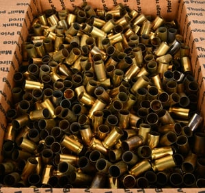 23 LBS Of Mixed .45 ACP Empty Brass Casings