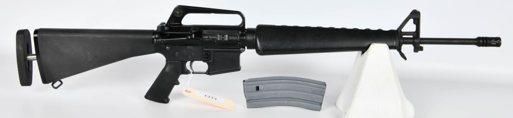 Rock River Arms LAR-15 Semi Auto Rifle 5.56 NATO: Up Next We Have a Rock River Arms LAR-15 Semi Auto Rifle Chambered in 5.56 NATO, Built in The Classic Style With a Carry Handle, Fixed Position Stock, Birdcage Flash Hider, and Comes With One 30 Round