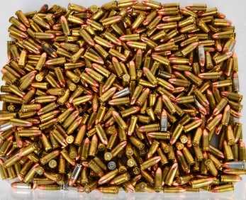 500 Rounds Of Mixed 9mm Luger Ammunition