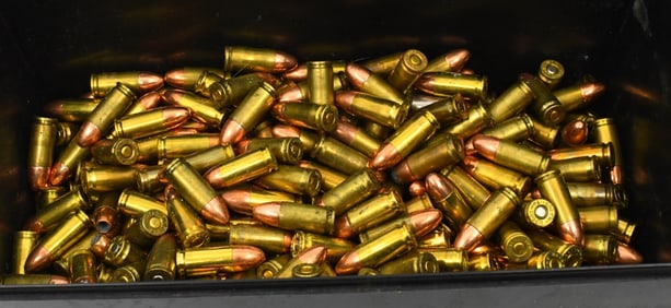 500 Rounds Of Mixed 9mm Luger Ammunition