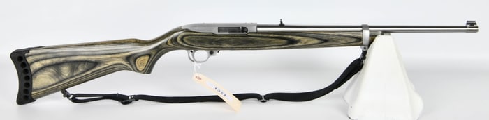 Stainless Ruger 10/22 Semi Auto Carbine Rifle .22