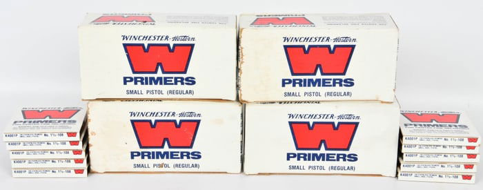 5000 Winchester Small Pistol Regular Primers