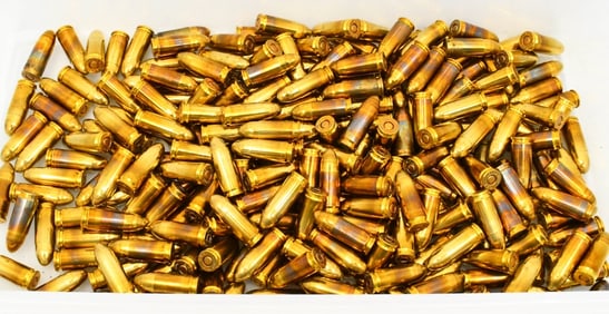 250 Rounds Of Fiocchi 9mm Luger Ammunition