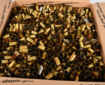 40 LBS Of Mixed .45 ACP Empty Brass Casings