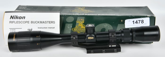 Nikon Buckmaster 4.5-14x40 AO Riflescope