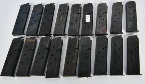 18 7 Round Metal 1911 .45 Cal Magazines