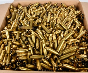 36 Lbs Of Mixed 6.5 Creedmoor Empty Brass Casings