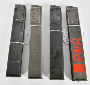 Lot of 4 Sten Surplus Magazines 32 Round