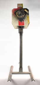 48" Tall 1/4" Steel Freestanding Metal Target