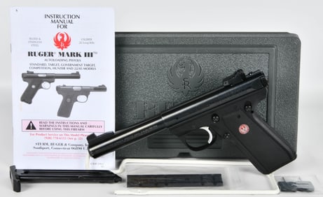 Ruger Target Model 22/45 MK III Semi Auto Pistol