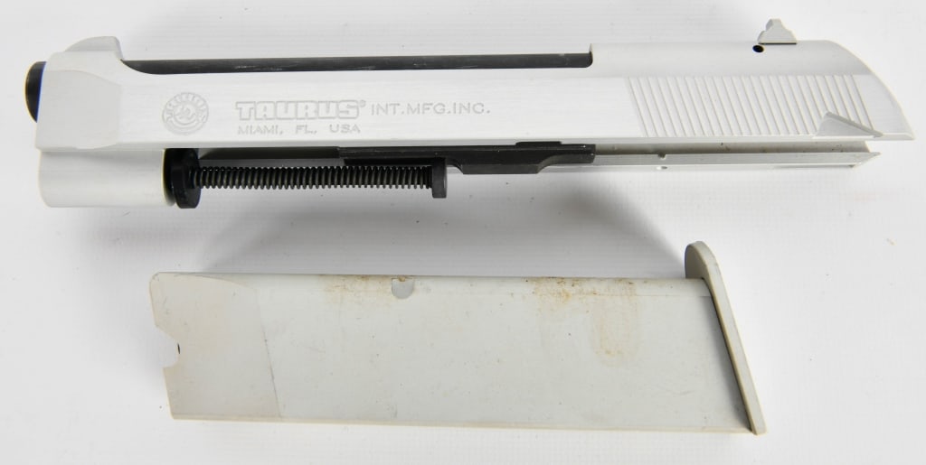 Taurus PT 92/99/100 Conversion Kit .22 LR: Up Next We Have a Nice Taurus PT 92/99/100 Conversion Kit .22 LR, in Stainless, and Comes With One Magazine. This conversion kit is no longer available from Taurus. The kit features a new slide, .22LR