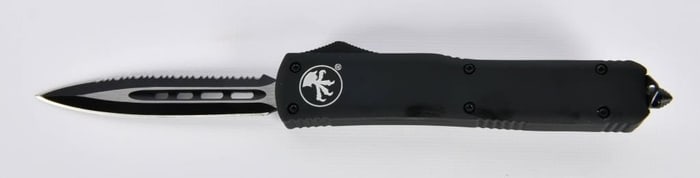CLONE Microtech UTX 85 Apocalyptic Serrated Knife