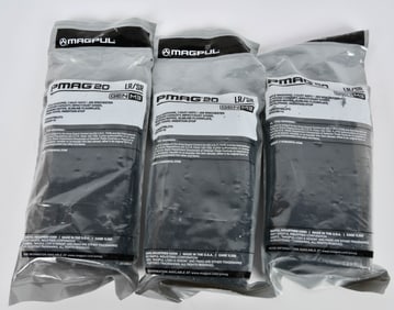 (3) PMAG 20 LR/SR Gen M3 Rifle Mags 7.62X51 20rd