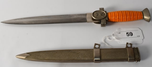 Third Reich Model 1938 German Red Cross Dagger