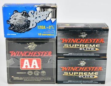 45 rds 12 Ga Shotshells various boxes