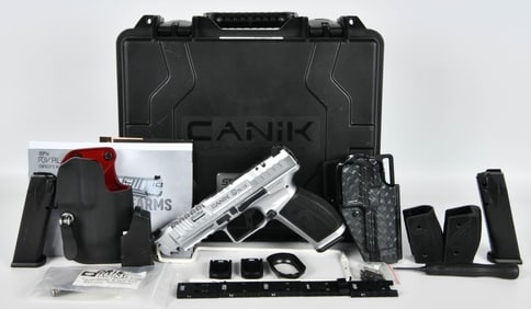 NEW Canik SFX Rival S Chrome Semi Auto 9mm