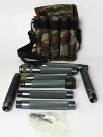 Multifunctional Survival Hiking Pole with case