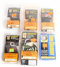 (6) various Boresnake w/various caliber