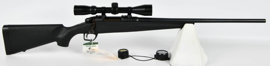 Remington Model 783 .308 Bolt Action Rifle w/Scope: Up Next We Have a Remington Model 783 Bolt Action Rifle Chambered in .308, Comes With One Detachable Magazine, and Topped With a 3 9X40 Scope, 22" Barrel, Synthetic Stock, and Appears in New Condition