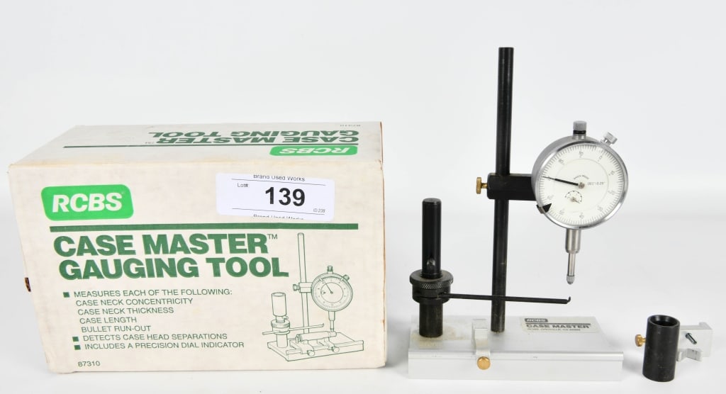 RCBS Case Master Gauging Tool In the Box: Comes in the Original Box Measures Each Of the Following Case Neck Case Neck Thickness Detects Case Head Separation & More