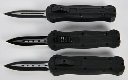 (3) Smaller OTF Tactical Gunner Gear Knives