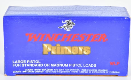 1000 Count Of Winchester Large Pistol Primers