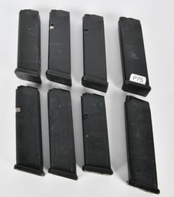 Lot of 8 Glock Magazines .40 S&W 15 Rounds