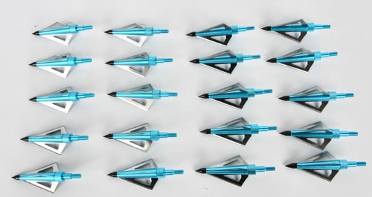 (20) 3 Blade Broadhead Replacement Blades